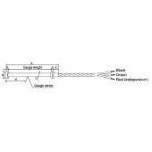 PMF series Mold strain gauge | สเตรนเกจสำหรับงานคอนกรีต ปูนซีเมนต์ (แบบฝัง) | TML